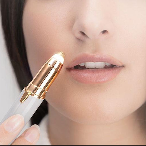 Depiladora facial de precisión con LED