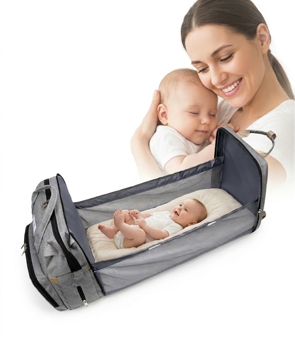 Mochila Cambiador Bebés Multifunción